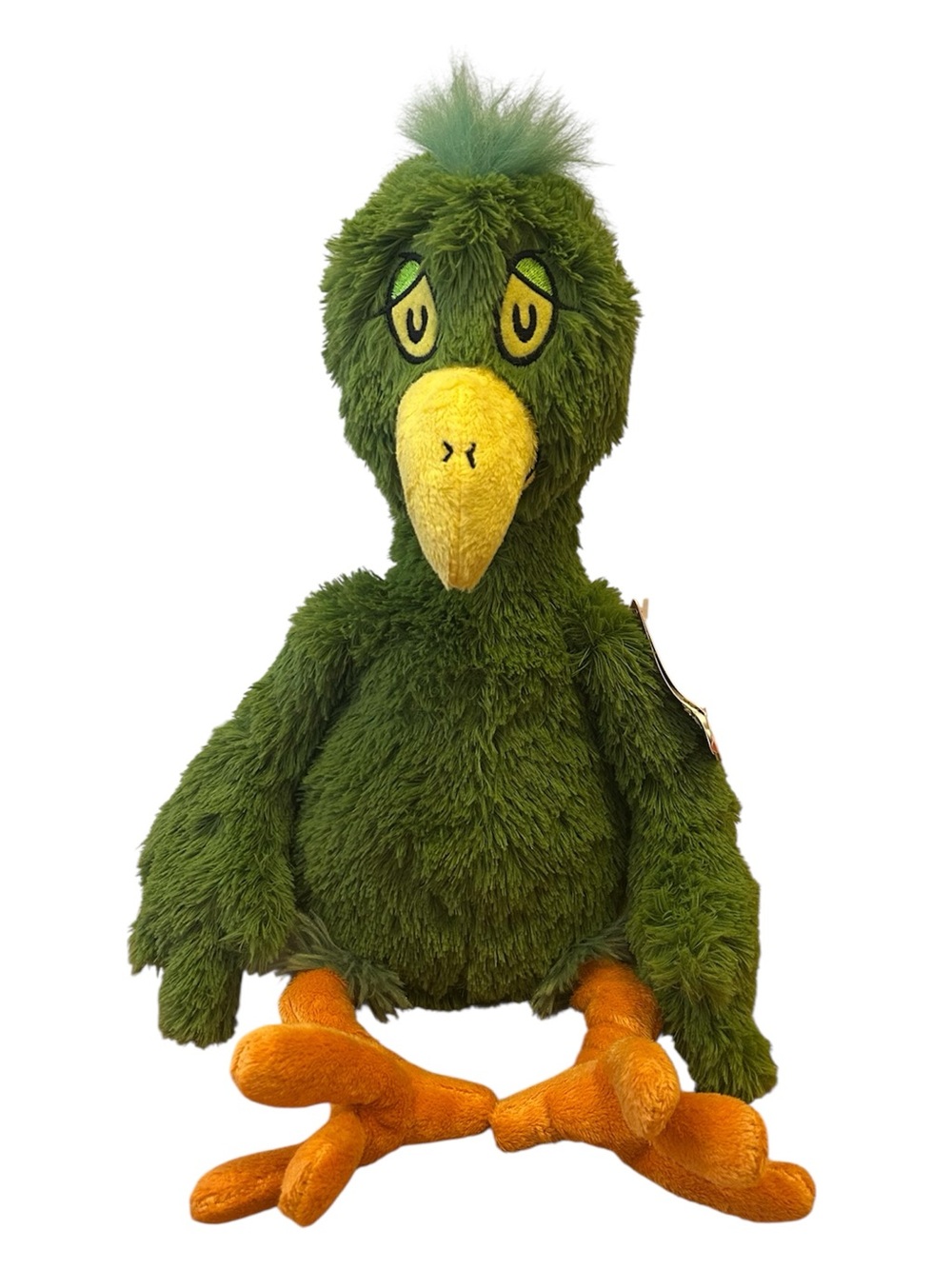 NWT Dr Seuss Kohls Cares Hooey Green Bird Plush “Oh Say Can You Say” 2010